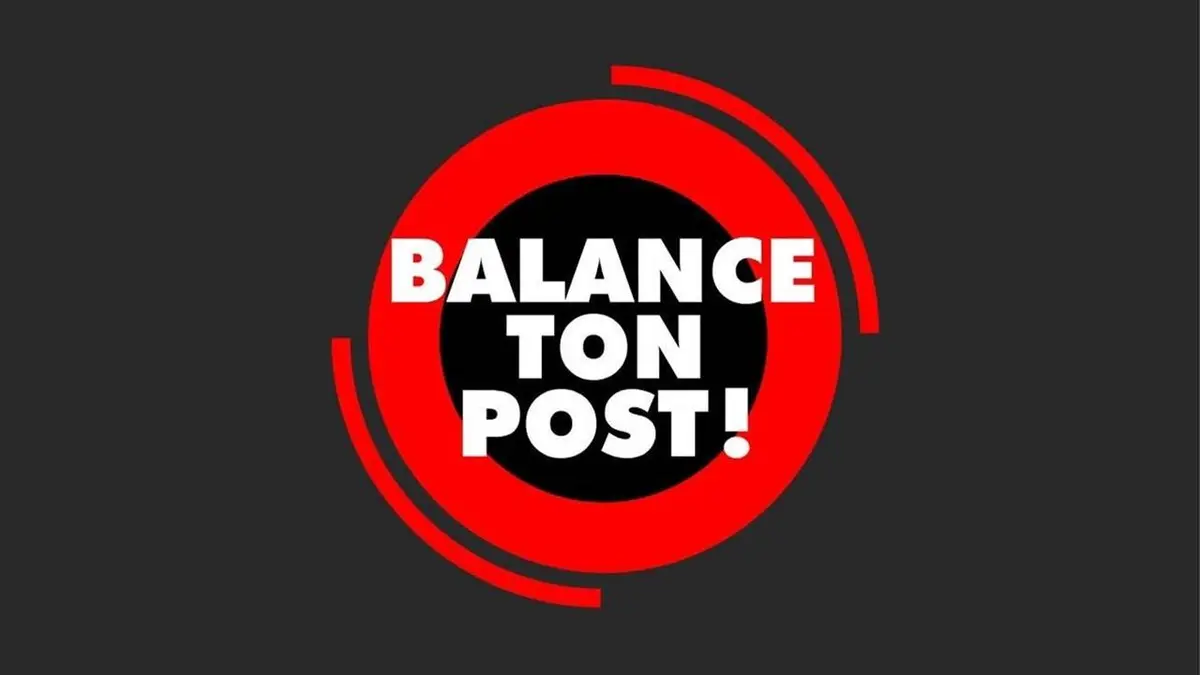 Balance ton post !