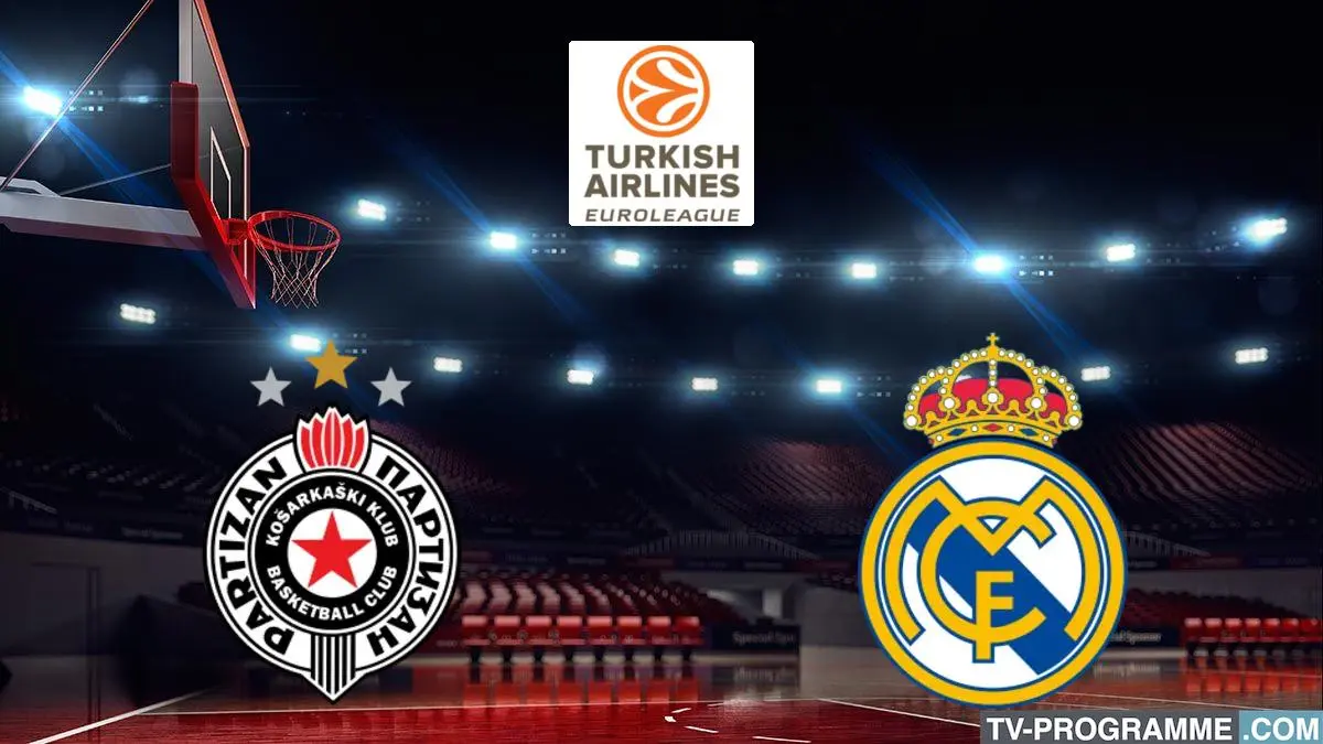 Partizan Belgrade / Real Madrid Basketball Euroligue masculine 2023/