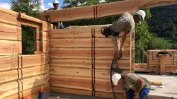 Chalets sur mesure Livraison périlleuse