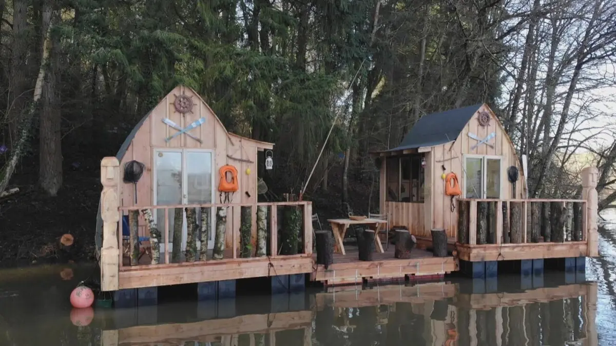 Constructions sauvages La cabane des pêcheurs