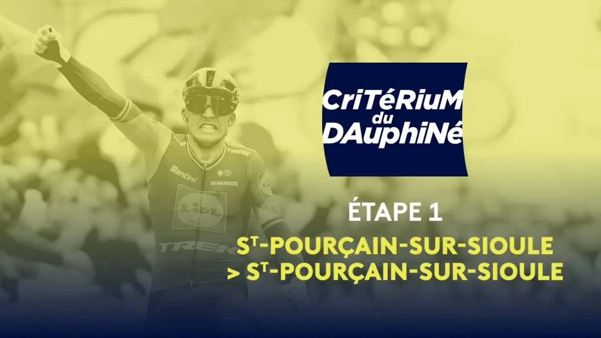 Parcours du Critérium du Dauphiné 2024