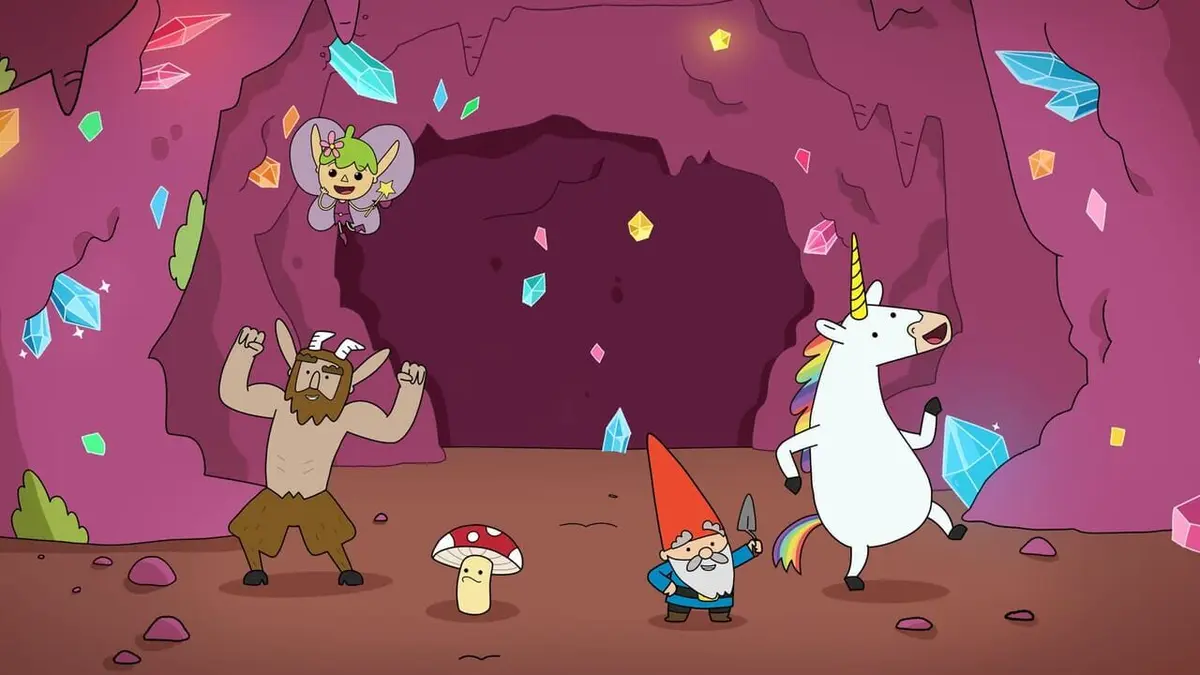 Forêt magique super joyeuse