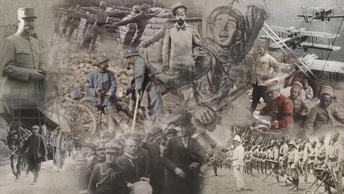 Casting La Grande Guerre des nations