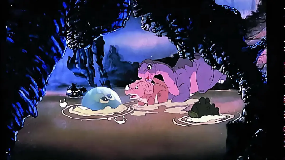 le petit dinosaure et la vallée des merveilles personnages