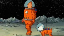 Les aventures de Tintin S03E11 On a marché sur la Lune