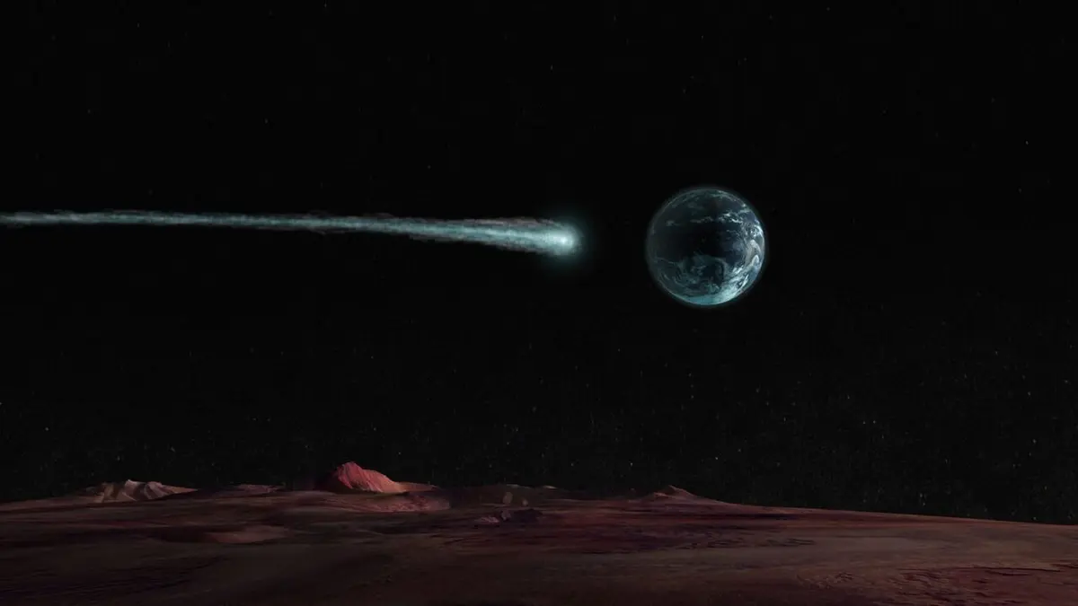 Les mystères de l'espace Comète, objectif terre