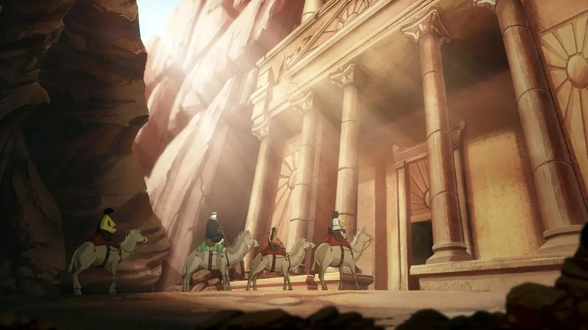 Les mystérieuses cités d'or S03E25 Le serpent et le lion : regarder en