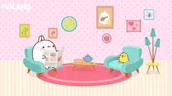 Molang S04E14 Le feu
