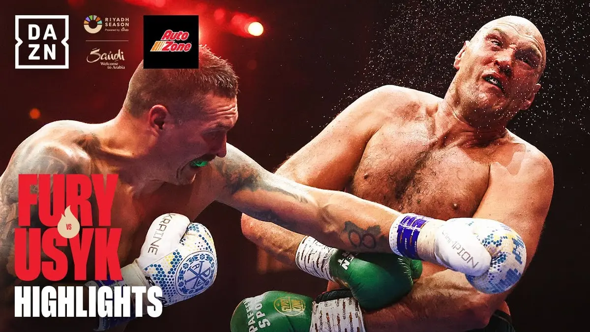 Fury - Usyk : vidéo des meilleurs moments du combat remporté par Usyk