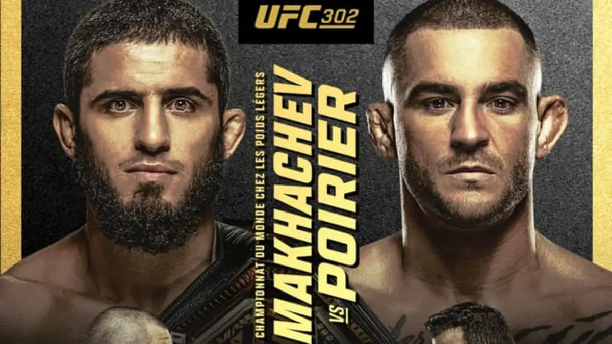 Islam Makhachev - Dustin Poirier où regarder en direct le combat main event de l'UFC 302 ?