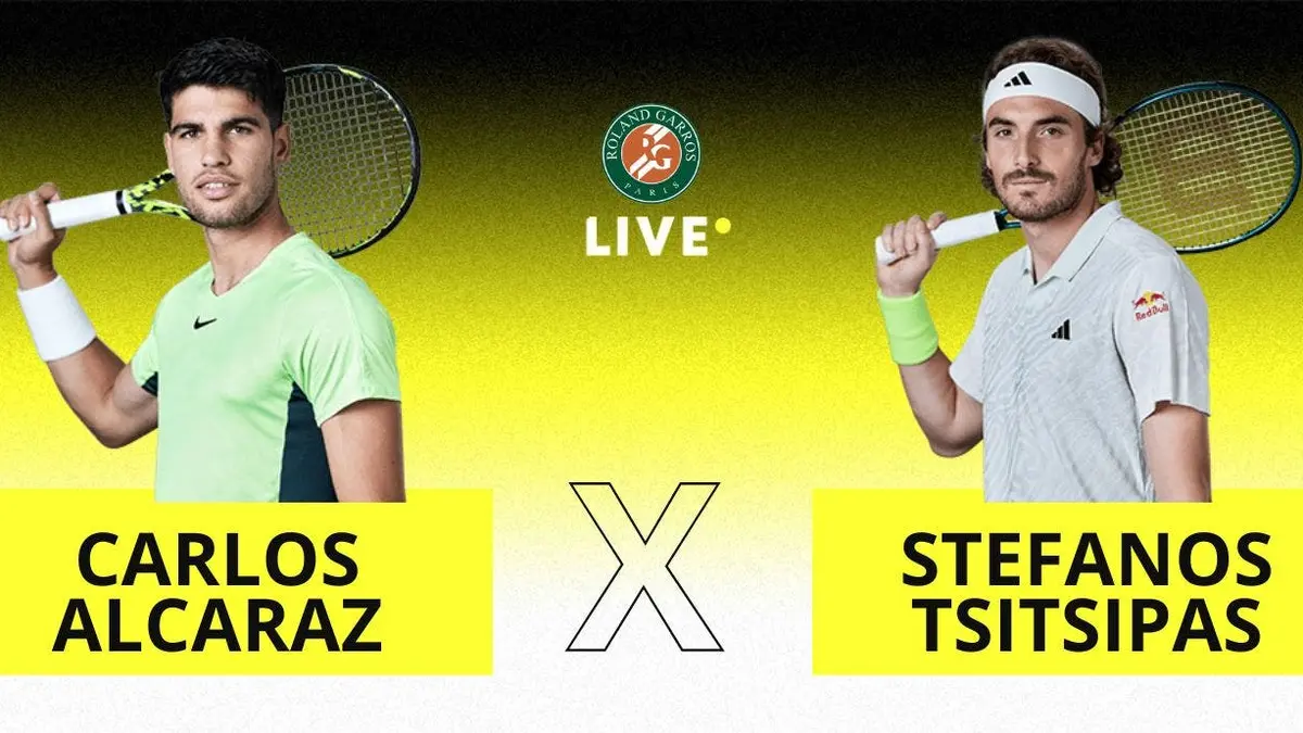 Stefanos Tsitsipas - Carlos Alcaraz où regarder en direct le match des Quarts de finale de Roland Garros ?