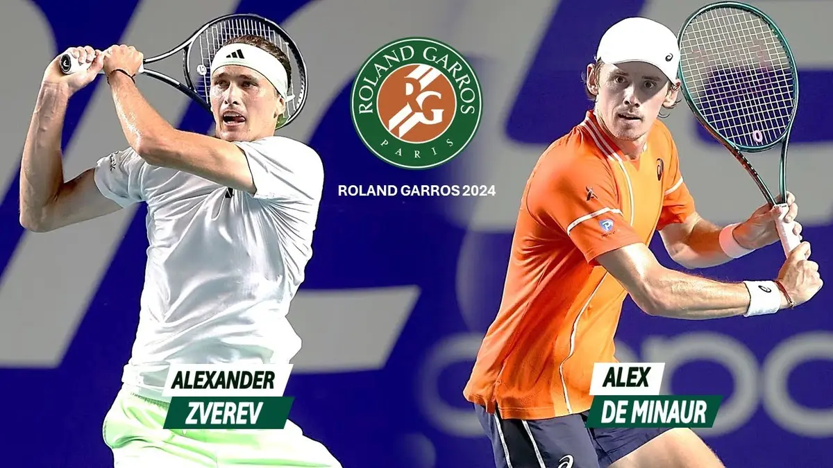 Alexander Zverev - Alex de Minaur où regarder en direct le match des quarts de finale de Roland Garros ?