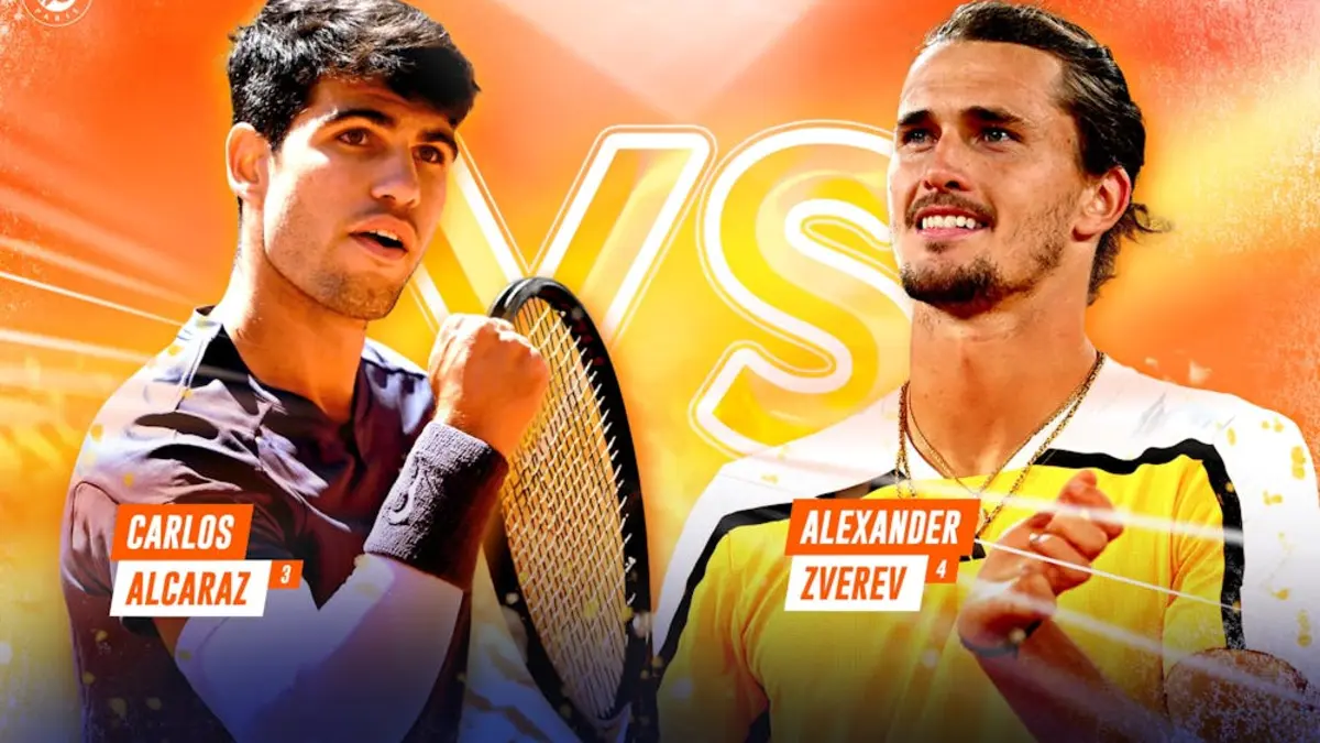 Carlos Alcaraz - Alexander Zverev où regarder en direct la Finale de Roland Garros ?