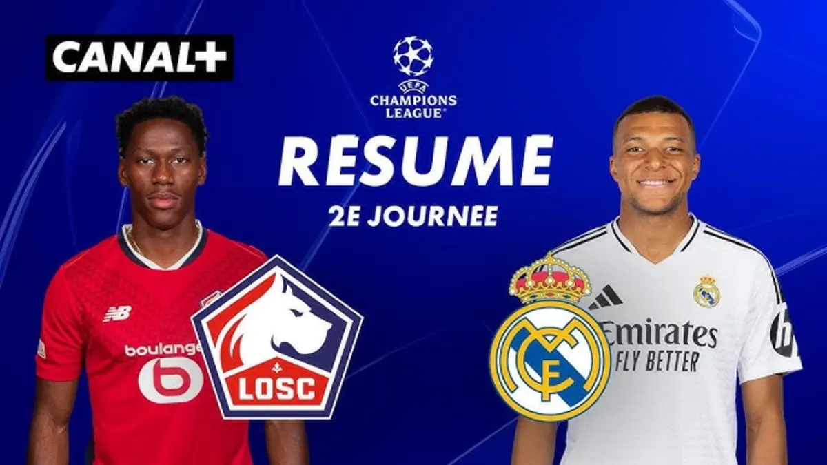 Lille / Real Madrid : résumé en vidéo de la victoire lilloise