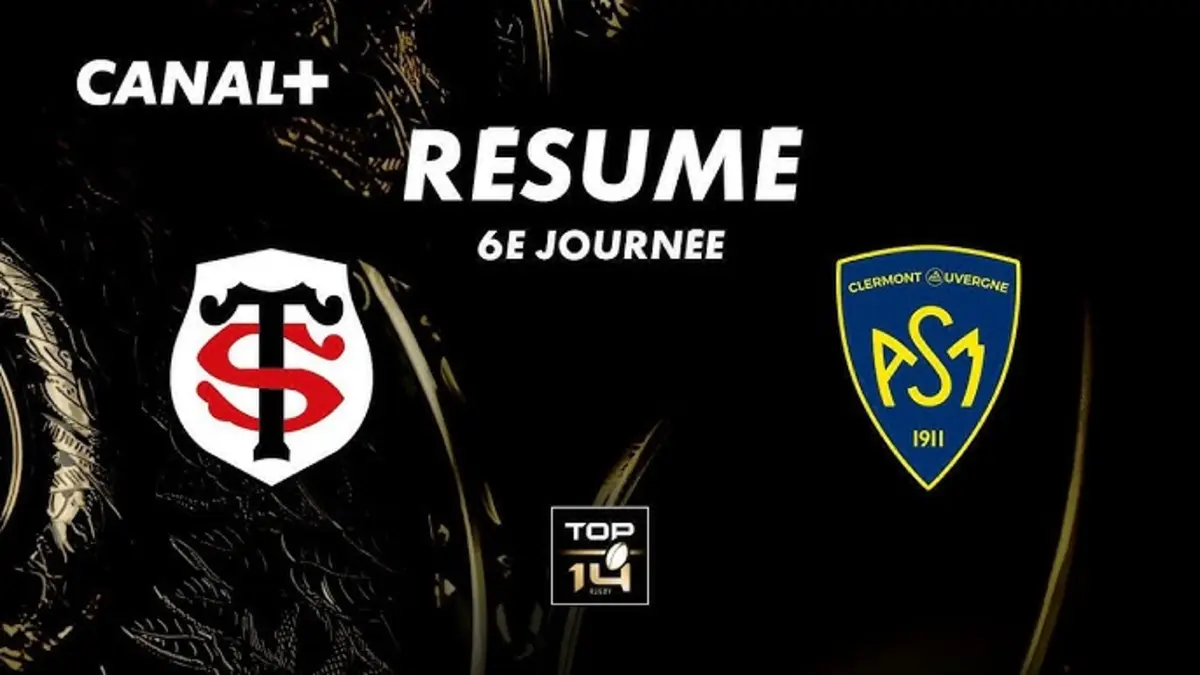 Toulouse / Clermont : résumé vidéo du match de Top 14. Retour d'Antoine Dupont.