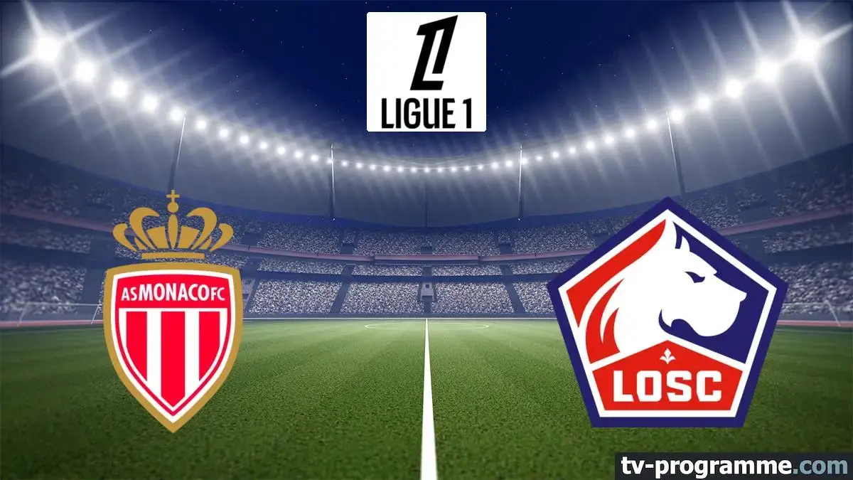 Monaco / Lille match en direct de Ligue 1 sur DAZN 1