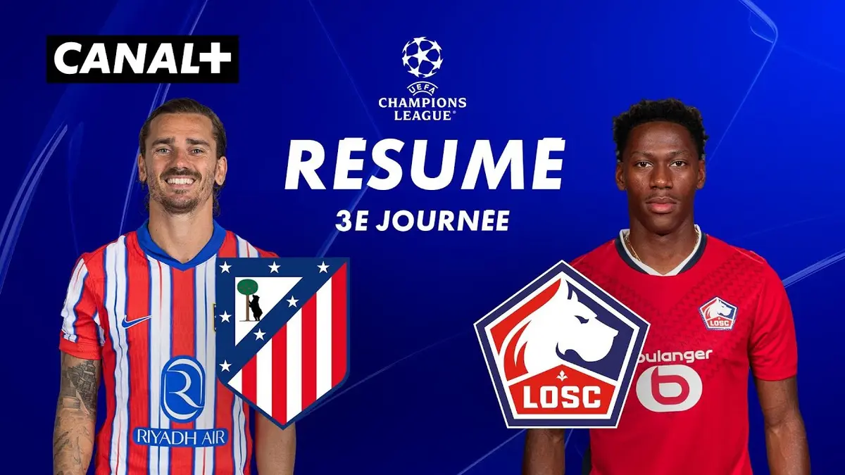 Atletico Madrid / Lille : résumé vidéo de la victoire du LOSC (1 - 3)