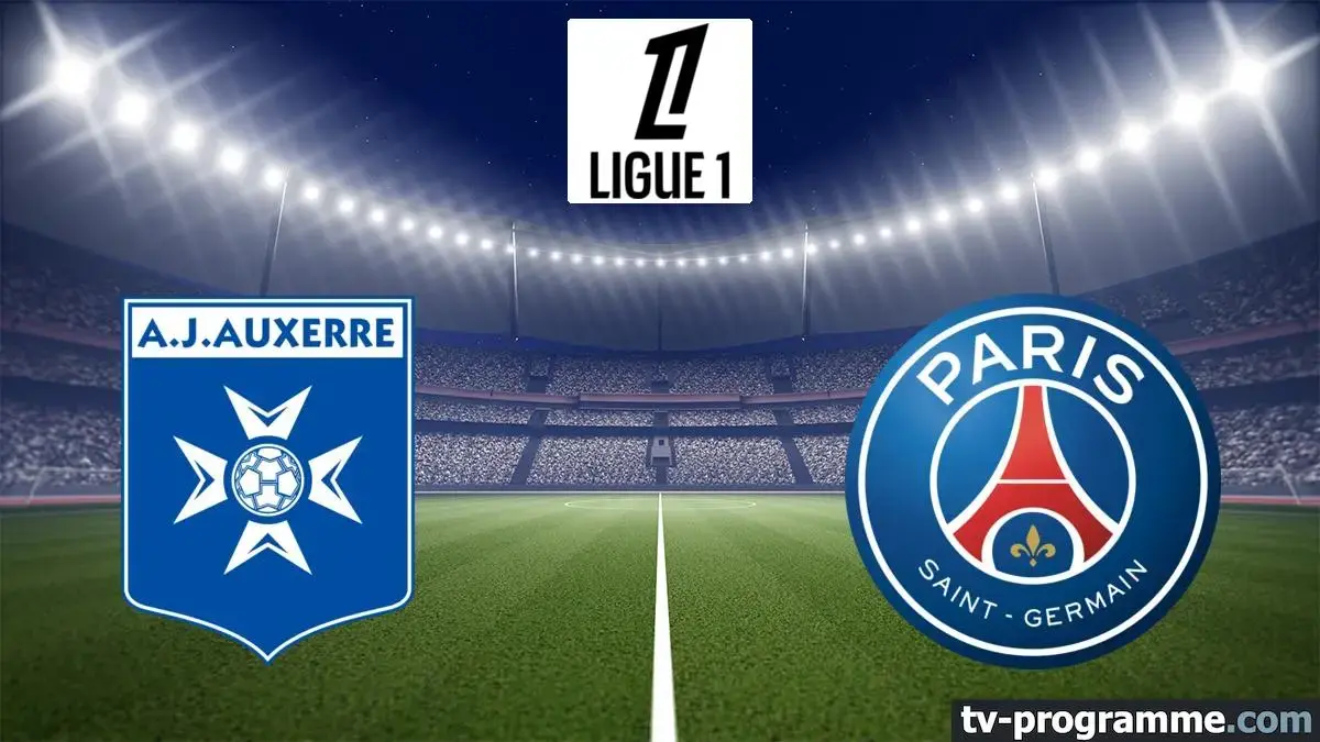 Auxerre / PSG match en direct de Ligue 1 à 21h00 sur DAZN 1