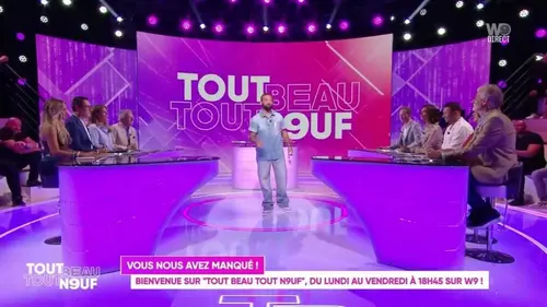 Retour de Cyril Hanouna sur W9 : les audiences de Tout beau, tout neuf face à Quotidien et C à vous