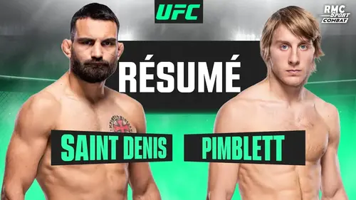 Benoît Saint Denis - Paddy Pimblett : résumé vidéo du combat MMA (UFC 329)