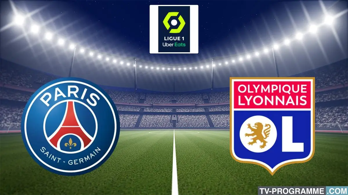 PSG / Olympique Lyonnais match en direct à 21h00 sur Prime Video