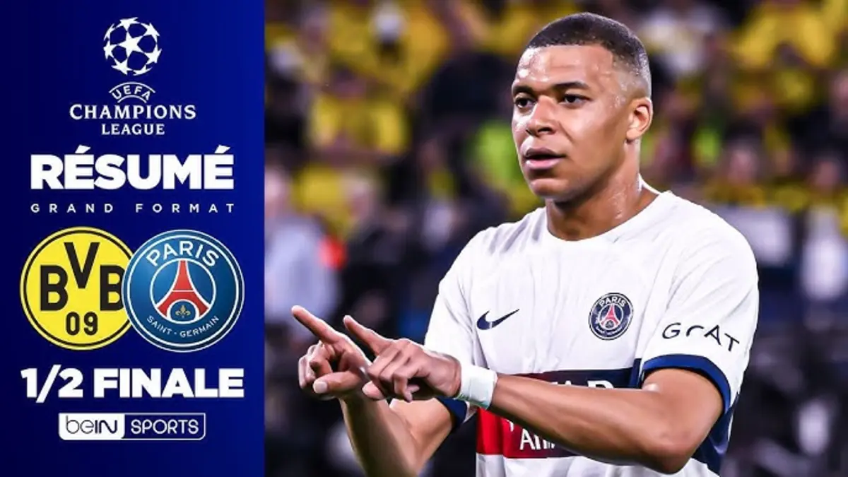 Borussia Dortmund / PSG (1-0) résumé vidéo demi-finale aller de Champions League