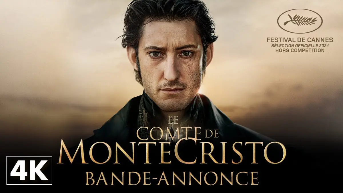 Le Comte de Monte-Cristo : bande-annonce avec Pierre Niney en Edmond ...