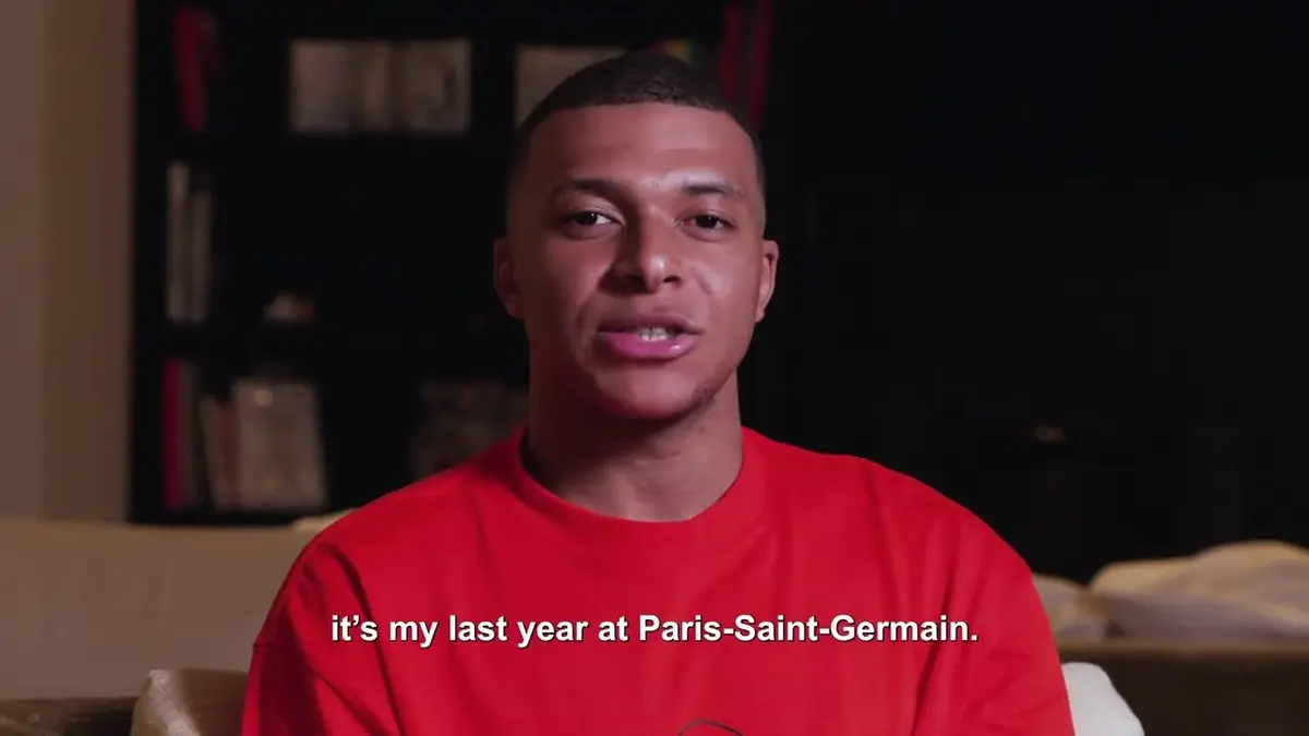 Kylian Mbappé a annoncé officiellement son départ du PSG en vidéo