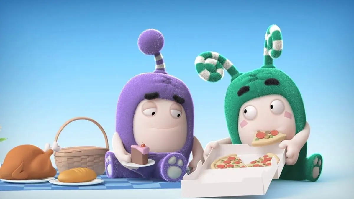 Oddbods S02E11 L'Oddbod invisible