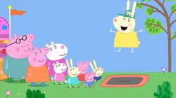 Casting Peppa Pig S07E20 Le trampoline