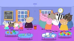 Peppa Pig S03E09 La course rigolote en streaming