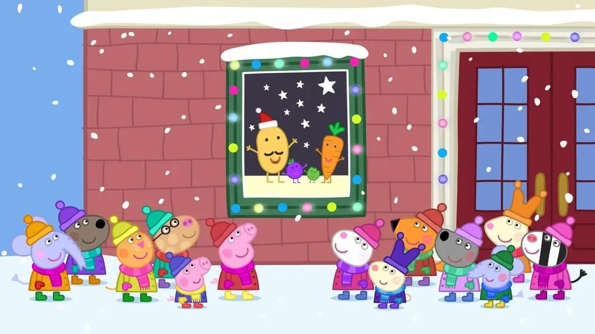 Peppa Pig S04E25 La pièce de thèâtre de Noël