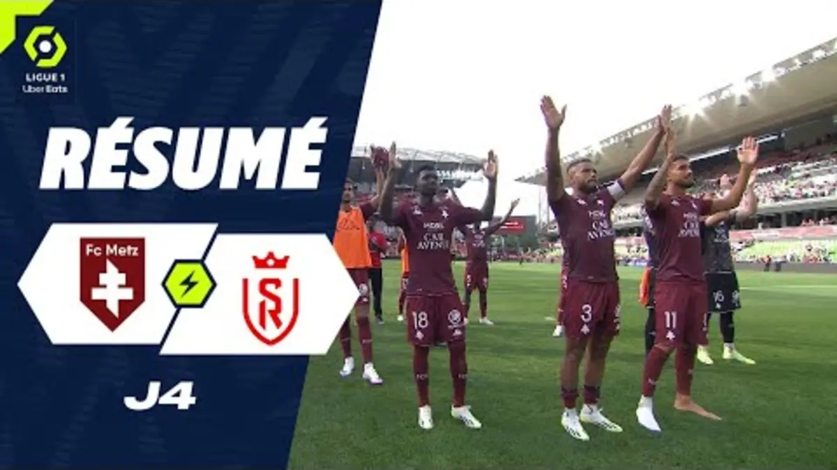 Canal+ replay du 03/09/2023 : FC METZ - STADE DE REIMS (2 - 2) - Résumé ...