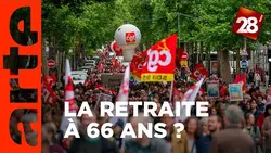 La retraite après 66 ans : seule solution pour financer nos pensions ? | 28 minutes | ARTE