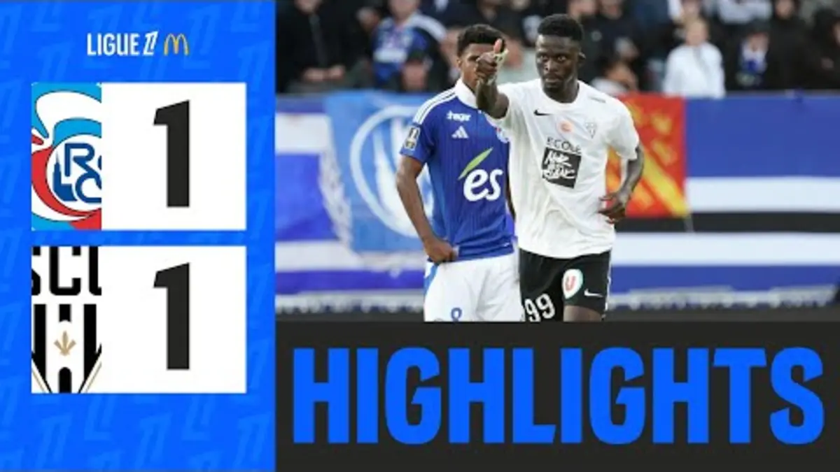 Canal+ replay du 15/09/2024 : RC STRASBOURG ALSACE - ANGERS SCO (1-1 ...