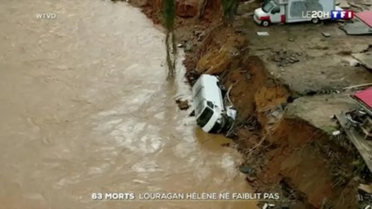 Replay Journal De Tf1 Du 29 09 2024 63 Morts Louragan Hélène Ne