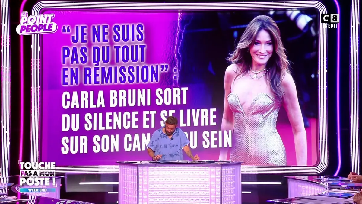 Replay Touche Pas Mon Poste Du Carla Bruni Sort Du