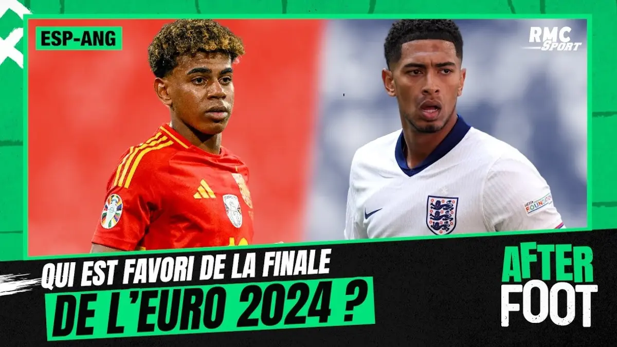 Replay After Foot du 11/07/2024 EspagneAngleterre Qui est favori de la finale de l’Euro 2024