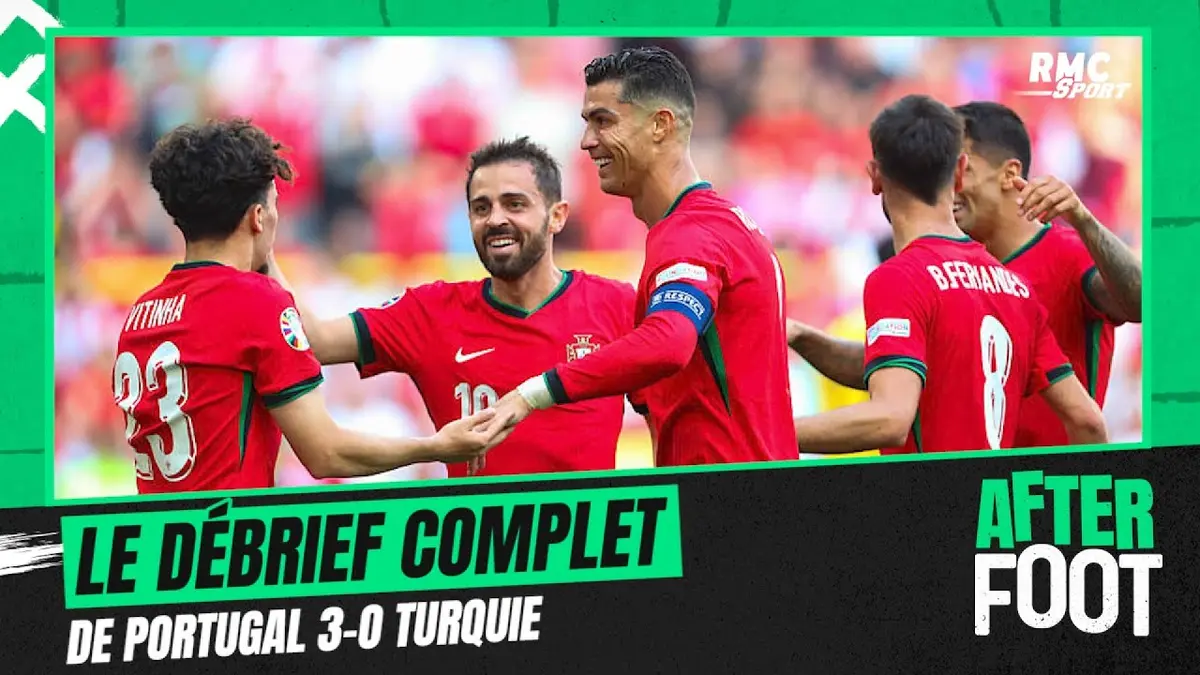 Replay After Foot du 22/06/2024 : Euro 2024 / Portugal 3-0 Roumanie: Le débrief complet de L'After