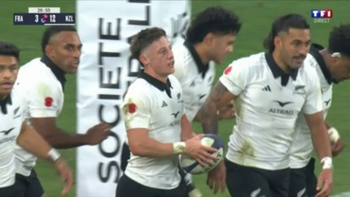 Replay TF1 du 16/11/2024 France NouvelleZélande voir l