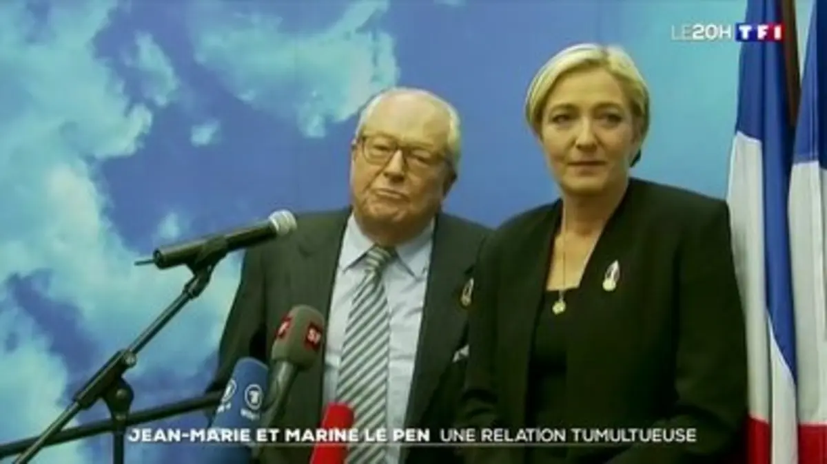 Replay Journal de TF1 du 07/01/2025 JeanMarie et Marine Le Pen une