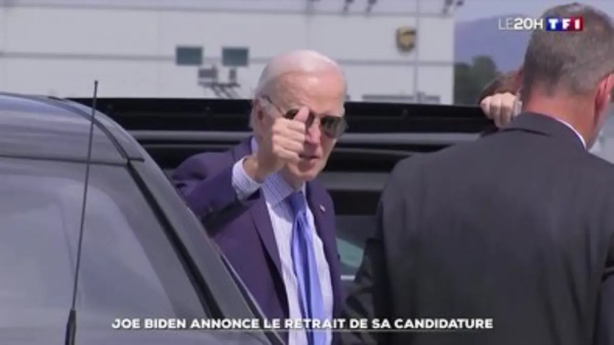 Replay Journal De Tf Du Joe Biden Annonce Le Retrait De