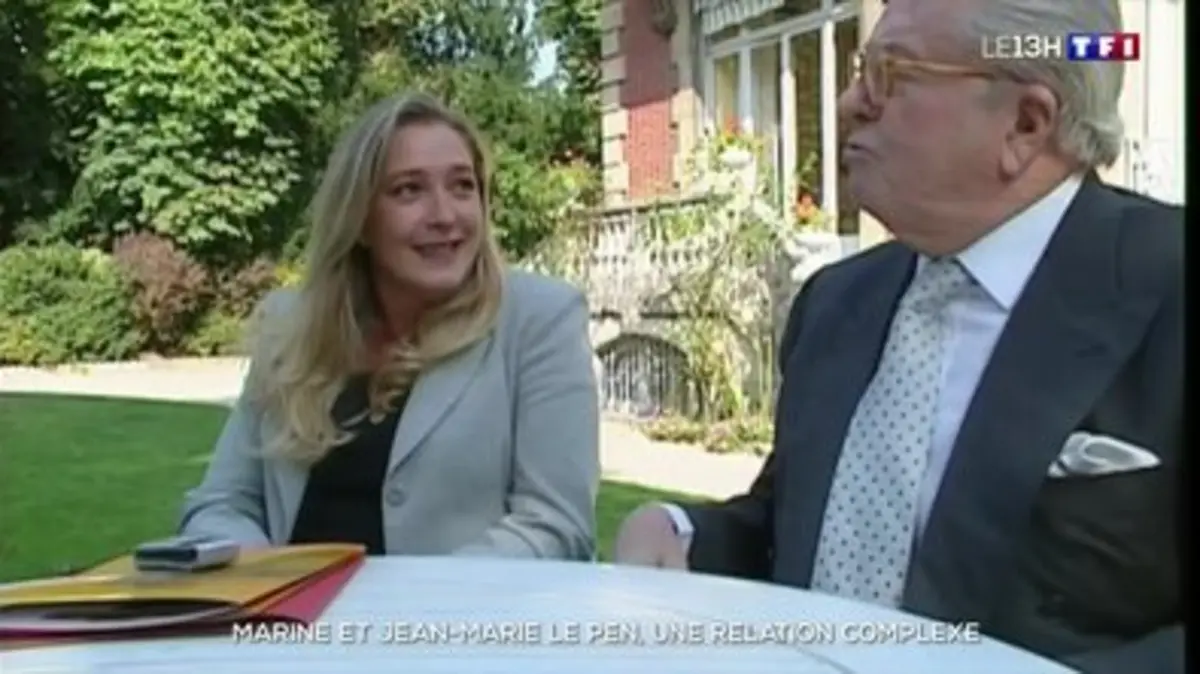 Replay Journal de TF1 du 07/01/2025 Marine et JeanMarie Le Pen une