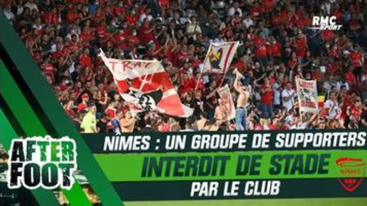 FANION FOOT VINTAGE XL NIMES Olympique FANION FOOT VINTAGE XL NIMES Olympique
