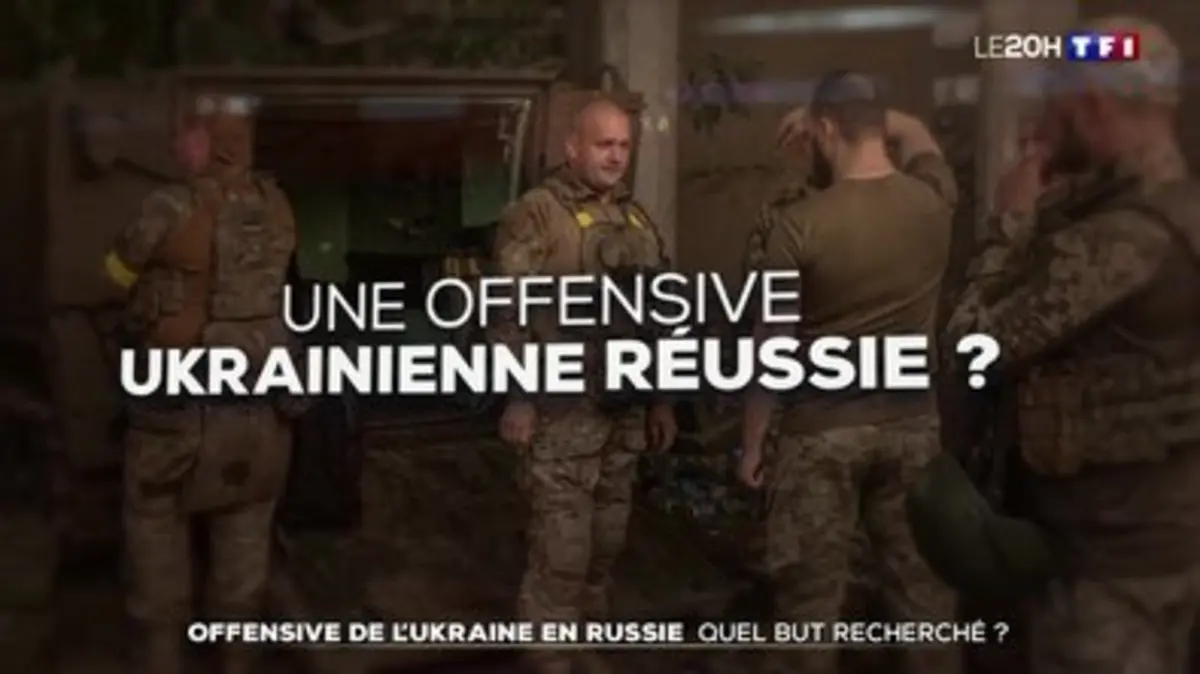 Replay Journal De TF1 Du 14 08 2024 Offensive De L Ukraine En Russie