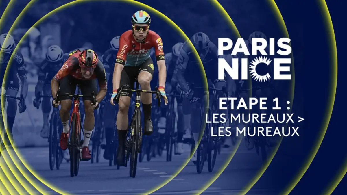 Replay Cyclisme ParisNice du 01/03/2024 ParisNice Les Mureaux