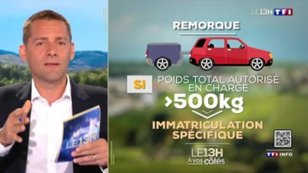 Replay Journal de TF1 du 28/06/2024 : Porte-vélos, remorques... quelles ...