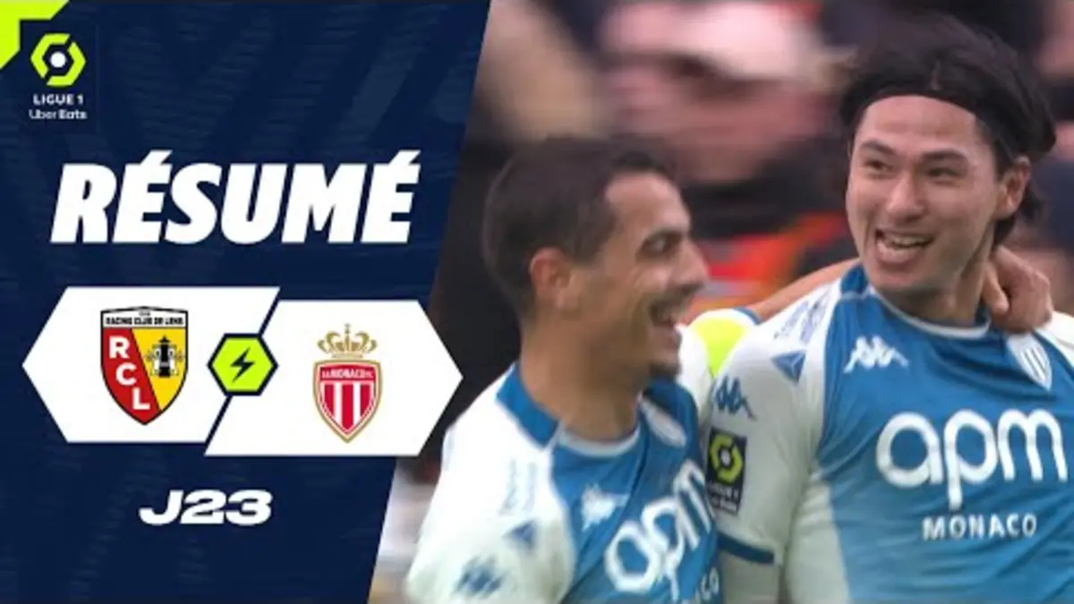 Replay Canal Du 26022024 Rc Lens As Monaco 2 3 Résumé Rcl Asm 2023 2024 