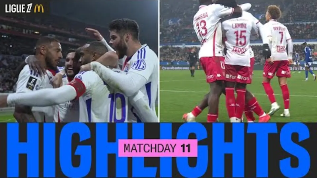 Replay Canal+ du 11/11/2024 Résumé 11ème journée Ligue 1 McDonald's