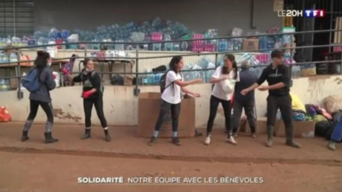 Replay Journal de TF1 du 02/11/2024 Solidarité notre équipe avec